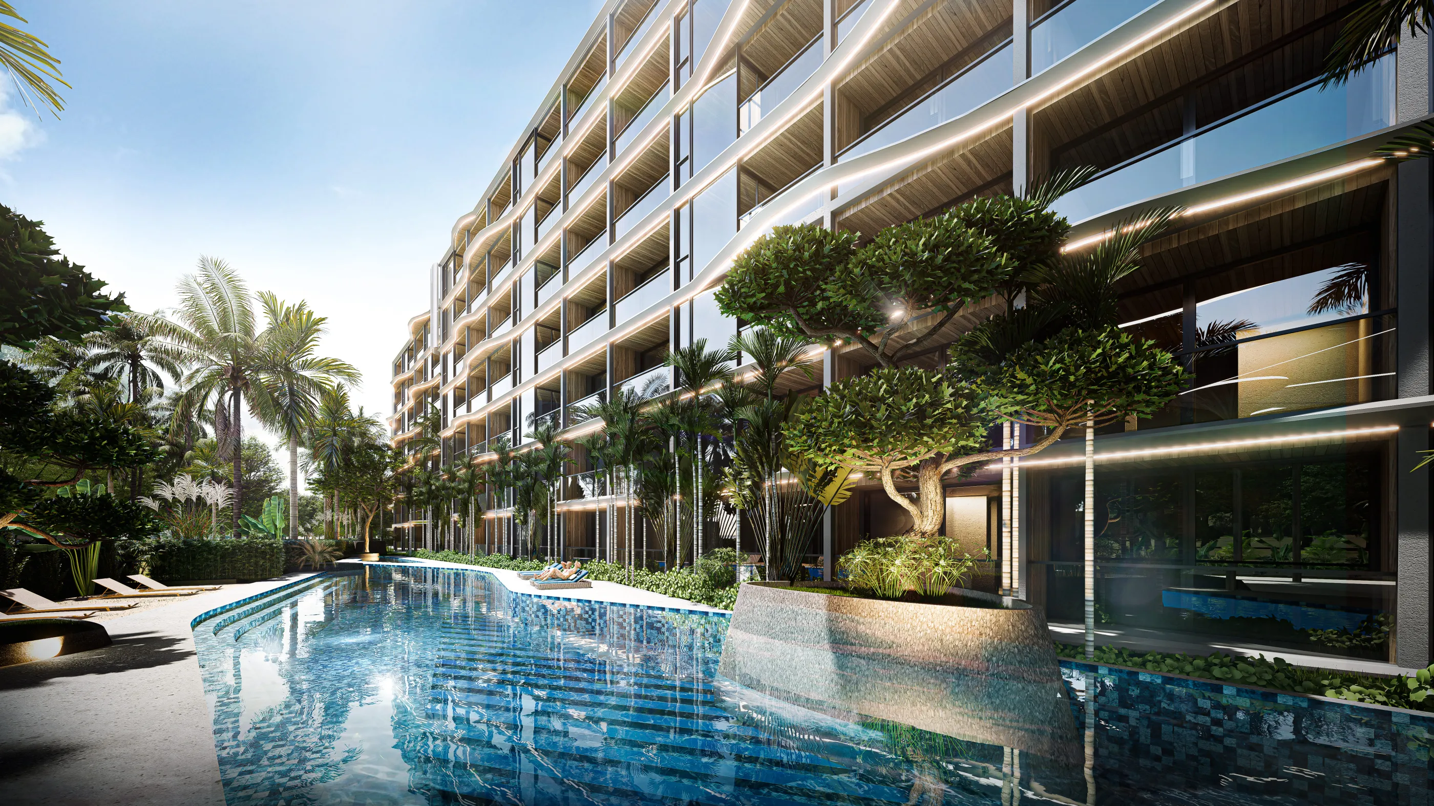 Studio apartment 1 bedroom 34 m² Phuket, Thailand