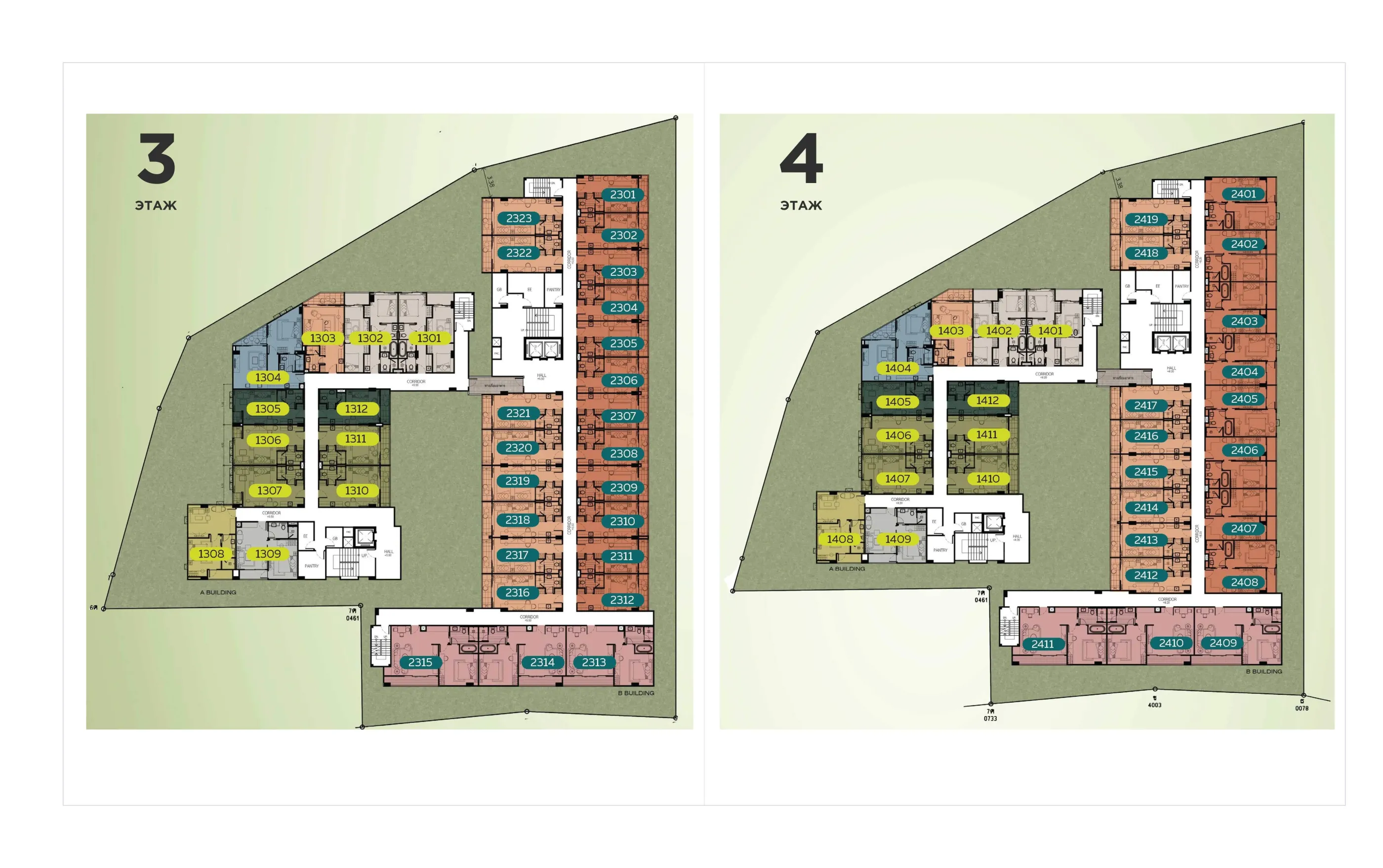 Квартира 1 комната 31 м² Пхукет, Таиланд