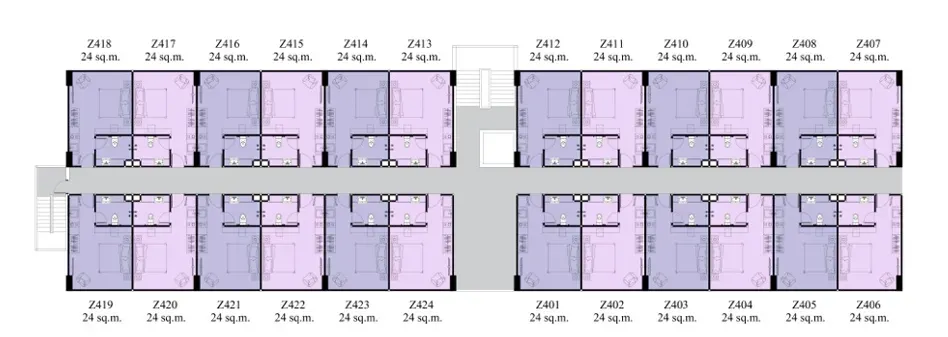 Studio apartment 1 bedroom 24 m² Phuket, Thailand